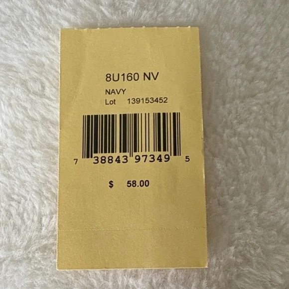 Dooney & Bourke Navy Blue & Tan Leather Key Holder. NWT - Picture 2 of 10